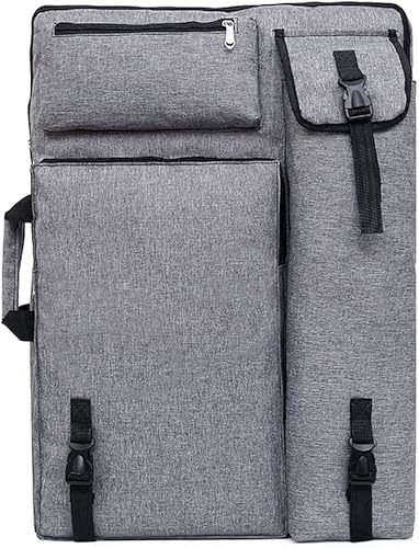 CONGRUI Maltasche / 4k wasserdichte große Kunst Malerei Tasche / Student Zeichenbrett Tasche / Kinder Zeichenbrett Tasche / Kunstbedarf, einfarbig, Einheitsgröße