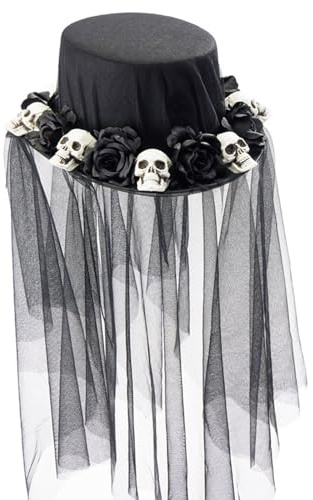 ZYMIADOU Gothic Zylinderhut Bowlers Geburtstag Freundin Freund Top Dress Up für Fotografie Hüte Bulk