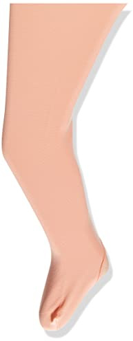 Capezio Big Girls' Professional Mesh Transition Tight W/Seam,Classic Pink,One Size (8-12 years)