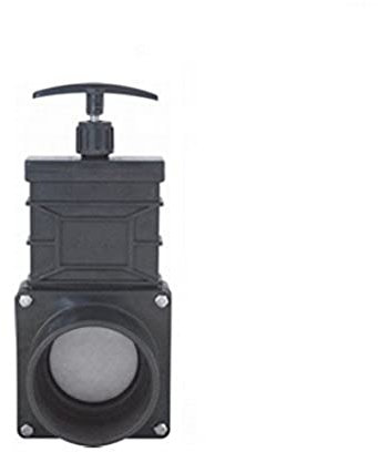 AquaForte X-Clear Vanne à tiroir avantageuse, Ø 40 mm, idéale pour Les Basses Pressions, Gris