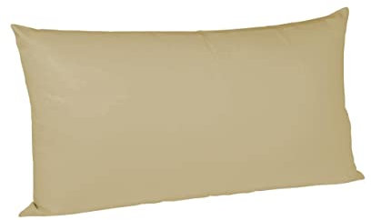 Fleuresse Colours Kissenbezug, Mako Satin, Sand, 50 x 80 cm