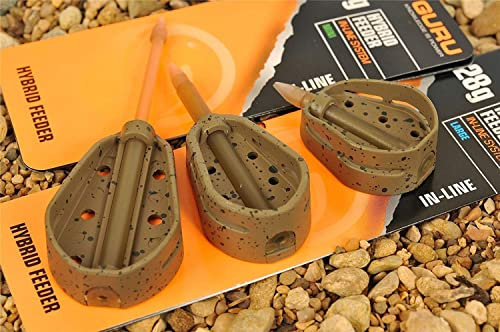 Guru Hybrid Feeder Medium (32) - Zink - Camouflage - Fishing Feeder