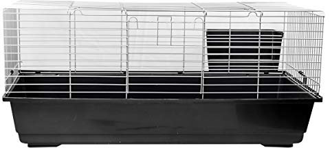 KCT Dark Grey Single Level Indoor Pet Cage Rabbit Animal Guinea Pig - 100cm