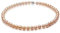 Treasure Bay - Collier de perles d'eau douce roses 8-9 mm pour femmes, Perle, Perle, Perle, Perle