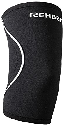 Rehband Ellenbogenbandage QD Elbow Sleeve, Schwarz, XL, 112206-01