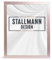 Stallmann Design 'New Modern' Bilderrahmen 61 x 91,5 cm (POSTERFORMAT) | Farbe: Rosa | eleganter Frame für Ihre Fotos und Motive
