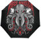 Boss Monster Octopus Ghost Regenschirm Taschenschirm Automatische Reise Winddichte Sonnenschutz Trekkingschirm Wanderregenschirm für Frauen Männer