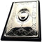 Adressbuch Telefonbuch 11x7 cm mit Muster aus Silber 925 Sterling Premium Verarbeitung