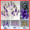 Kristall Apfelbaum mit 18 12 8 6 Äpfel Fengshui Handwerk Home Decor Figuren Souvenirs Dekor Ornamente-GELB_8 hängen
