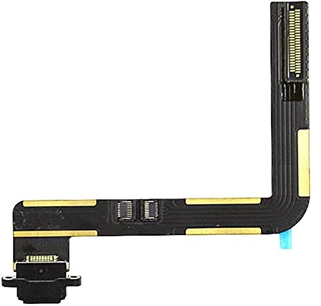 New Dock Connector Compatible with iPad Air 2013 (A1474 A4175 A1822 A1823 A1893 A1954) 9.7 inch Charging Port Assembly Flex Cable (Black)