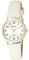 Ravel - Pastellfarbene Alltagsuhr für Damen (27 mm Gehäuse) - Silberton/Weiß