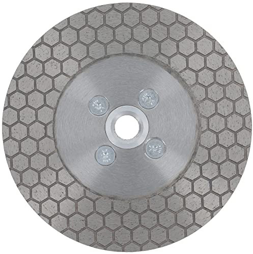 PRODIAMANT Diamant Gehrungsscheibe 125mm mit M14 Flansch - Ideal für Präzisionsschneiden und Schleifen von Fliesen und Feinsteinzeug 45 Grad – Langlebig & Effizient