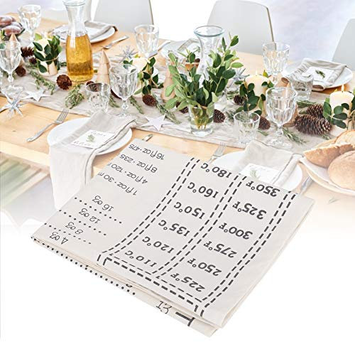 FIYO Stoffservietten, Tischtuch-Servietten, Haushalt, englisches Buchstabenmuster, Baumwolle, Tischset, Tischdecke, Esstisch, Hintergrundtuch für Hochzeiten