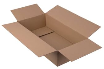 smiley pack 700 Stück Faltkartons 600 x 300 x 150 mm braun | Versandkarton KK 106 aus Wellpappe 1 wellig – Verpackungskartons für Paket & Päckchen – Pappkarton Versandbox