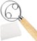 Thinp Danish Dough Whisk, 13 Inch Long Wooden Handle Bread Dough Whisk and Dough Scraper Stainless Steel Ring Bread Dough Mixer Bread Whisk for Dough Bread Cake Pizza and Biscuits
