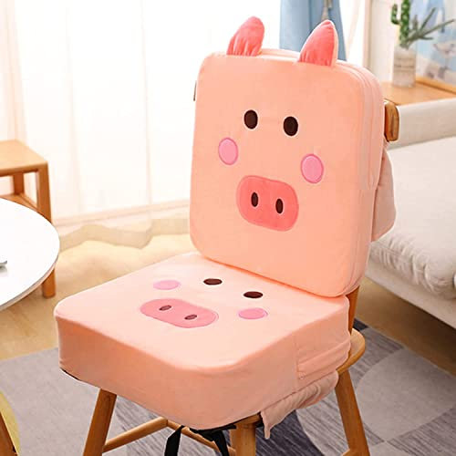 IIQI Sitzerhöhung Baby Tragbar Sitzkissen Cartoon Design für Kinder, Bequemes Schwammpad, geeignet für kleine Kinder zu essen. (D)