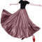 Jupe longue en tulle brillant pour femme - Longueur cheville - Pour danse du ventre - Cosplay - Vacances - Week-end - Dîner, Rose foncé., taille unique