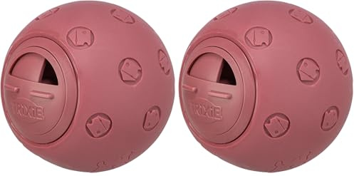 Trixie Balle Snacky pour Chats 7 cm Coloris Aleatoire (Lot de 2)