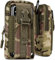 ONEFLOW Survival Case für Nokia C22 Handy Gürteltasche aus Nylon mit Karabiner, Taktische EDC Tasche mit Gürtel Halterung, Handyhülle Outdoor Handytasche, Camo Grün