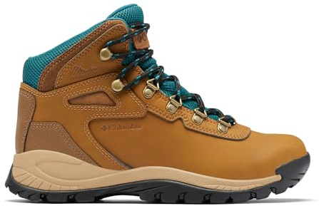 Columbia Newton Ridge Plus Scarponi da trekking da donna, Elk/Blu Fiume, 42 EU