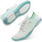Herren Damen Badeschuhe Strandschuhe Wasserschuhe Schwimmschuhe Aquaschuhe Sommer Surfschuhe Barfußschuhe Schnelltrocknend(Grün,42 EU)