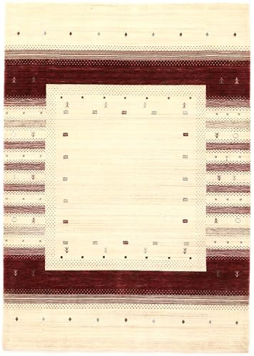 Rugeast Loribaf 240x170 Orientteppich für Wohnzimmer Gabbeh handgeknüpft Rechteckig Design Teppich Modern