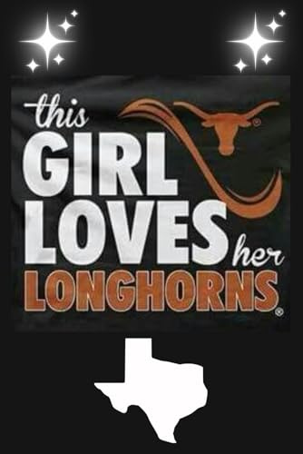 Texas Longhorns Notebook for Ladies