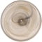 LEONARDO HOME Alabastro Teller, 1 Stück, einzigartiger Teller aus geschleudertem Alabasterglas, organische Textur, ästhetischer Kuchenteller für Desserts, Durchmesser 17,6 cm, mehrfarbig, 026789