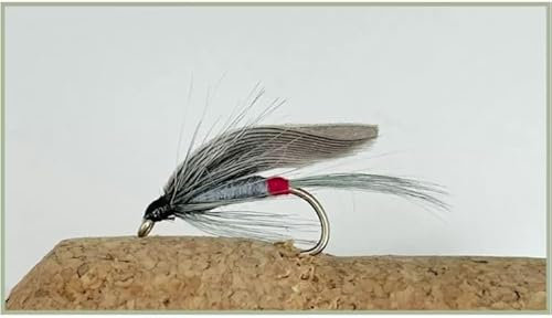 Iron Blue Dun Wet Trout Flies, Barbless, Subsurface flies, Choice of size and quantity (6, 12)