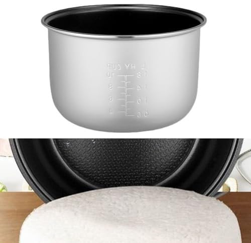 Rice Cooker Inner Pot, Household Rice Cooker Insert Pot Replacement, Aluminum Inner Pot For Quick Rice Preparation 2L