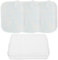 Beaupretty Gesichtsreinigungsschwämme 20er-pack Make-up-schwamm-box Wiederverwendbare Gesichtsreiniger Peeling-pads Home-beauty-tool Kompakte Größe