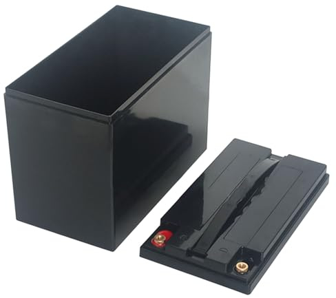 Lerpwige 12V 50Ah Lithium Battery Cover for 18650 Empty Battery Case with Ergonomic Battery Protection Easy to Use