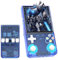 R36 Ultra Consola portátil de Juegos Retro,25 emuladores,15000+Juegos,Pantalla IPS OCA de 4 Pulgadas,Compatible con conexión de Mando,WiFi 2,4GHz,Sistema Linux,Consola de Juegos portátil(Azul 64G)