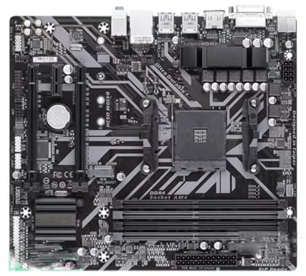 Placa Madre Placa Base for Ordenador de Escritorio Fit For B450M DS3H USB3.1 HDMI M.2 Mini ATX