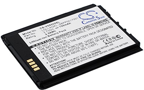 Battery for LG VX8500, 3.7V, 700mAh, Li-Ion