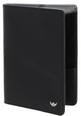 Golden Head Ausweisetui Colorado RFID Protect Passport Cover Black schwarz