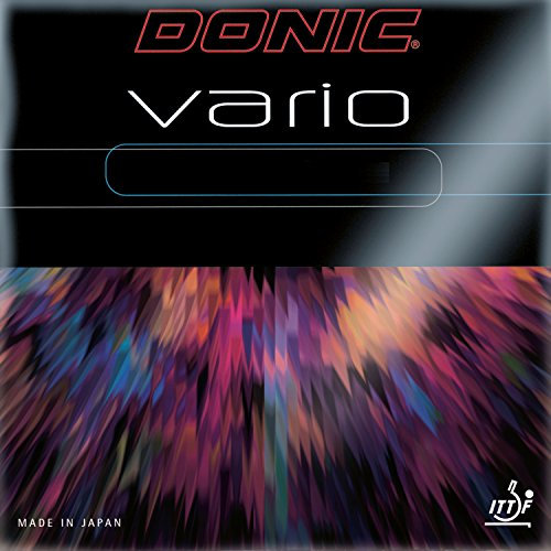 DONIC Belag Vario Farbe 1,5 mm, schwarz, Größe 1,5 mm, schwarz