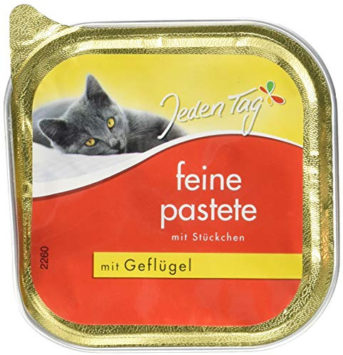 Jeden Tag Katze Feine Pastete Geflügel, 100g