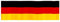 Taffstyle Fanartikel XXL Balkonfahne 300cm x 90cm - Deutschland