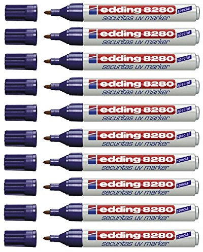 edding 8280 UV-Marker Rundspitze (10 Stück)