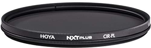 Hoya Filtro polarizador NXT Plus de 67 mm, polarizador circular con capa superior impermeable, revestimientos HMC de 10 capas, factor de filtro 1.72 para un AF más rápido, marco de aluminio de perfil