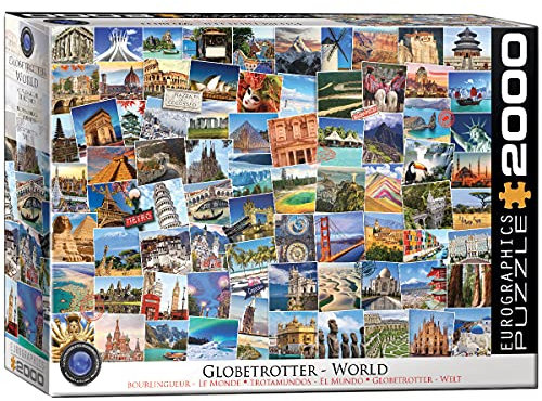 Eurographics 2000 Teile - Sehenswürdigkeiten der Welt, 8220-5480, mehrfarbig