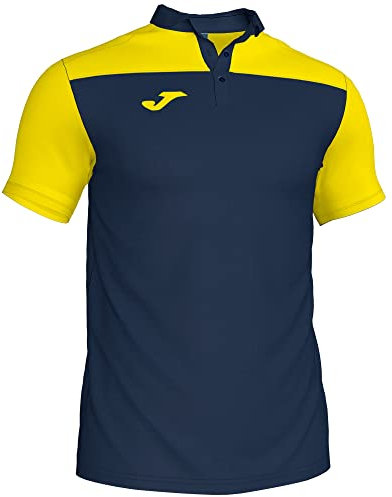 Joma Herren Combi Poloshirt, Marineblau/Gelb, L