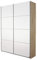 Rauch Möbel Minosa Schrank Kleiderschrank Schwebetürenschrank 2-türig, Eiche Sonoma/Weiß, inkl. Zubehörpaket Basic 2 Einlegeböden, BxHxT 137x197x48 cm