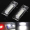 Yijueled cocaNbutter 2 Stücke Led Kennzeichenbeleuchtung für T5 Touran Passat Jetta Caddy 18 LED 6500k