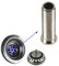 Qrity Lavabo in Ceramica da 70 mm Vite Prolungata Vite per Lavello da Cucina Cestello Filtro Tappo Vite per Lavabo in Pietra di Quarzo Qrtificiale in Marmo