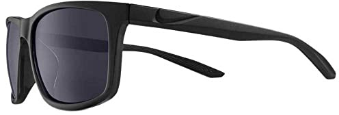 Nike Unisex Sonnenbrille Chaser Ascent Kunststoff Schwarz/Grau, Gläsermaße: Höhe 42mm, Breite 59mm, DJ9918-010
