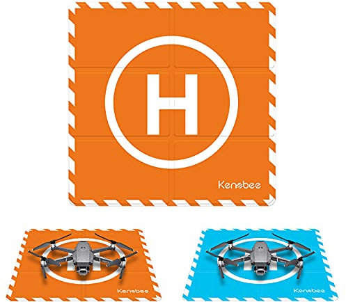 KENOBEE Drohnen Landeplatz 50cm, Universal schnell faltbar Landeplattform für DJI Mini 4K/ DJI Flip/DJI Mini 4 Pro/DJI Mini 3/ DJI Air 3S/ Potensic/PLEGBLE/Holy Stone Drohne, Drohnen Landing Pad