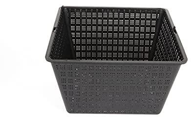 Lincolnshire Pond Plants Ltd - Pond Baskets Ideal for Planting Around Your Pond - Pond Pots - Pots and Compost (3, 24 cm Square - 5 Litre)