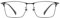 DAUCO Titan Metall Frame Brille Vintage Ultraleichte Brille Brillenfassung Herren ohne stärke Herren